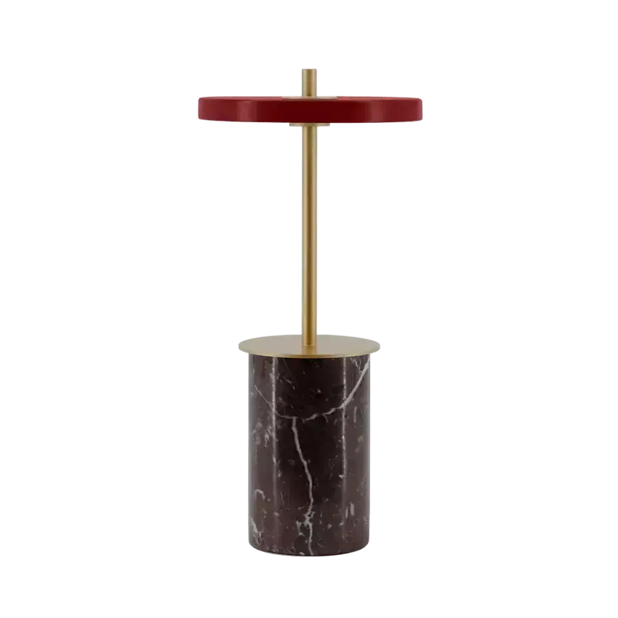 Asteria Mini — Red Marble 