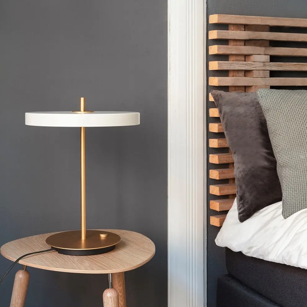 Asteria lamp on a styled surface