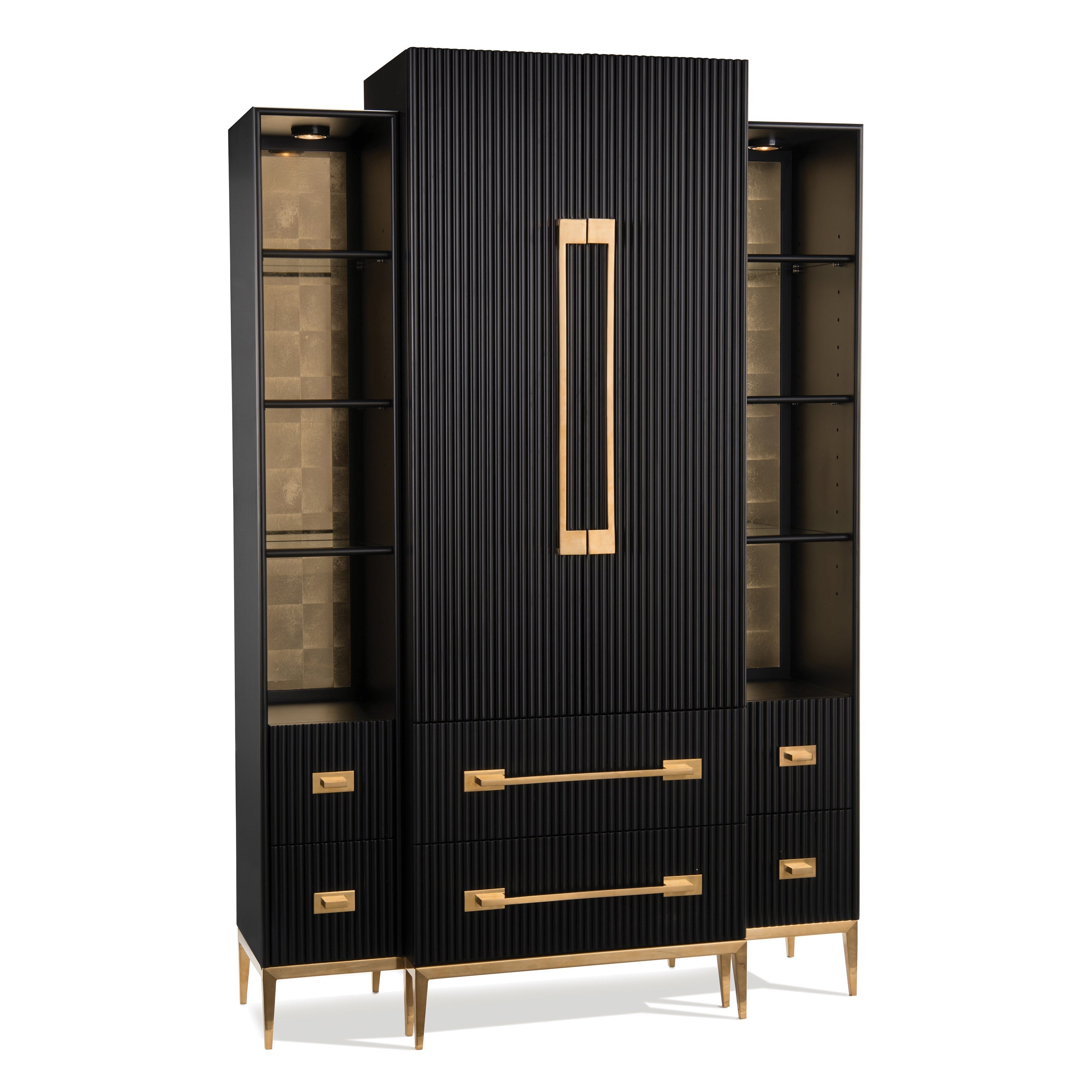 Black Satin Cabinet