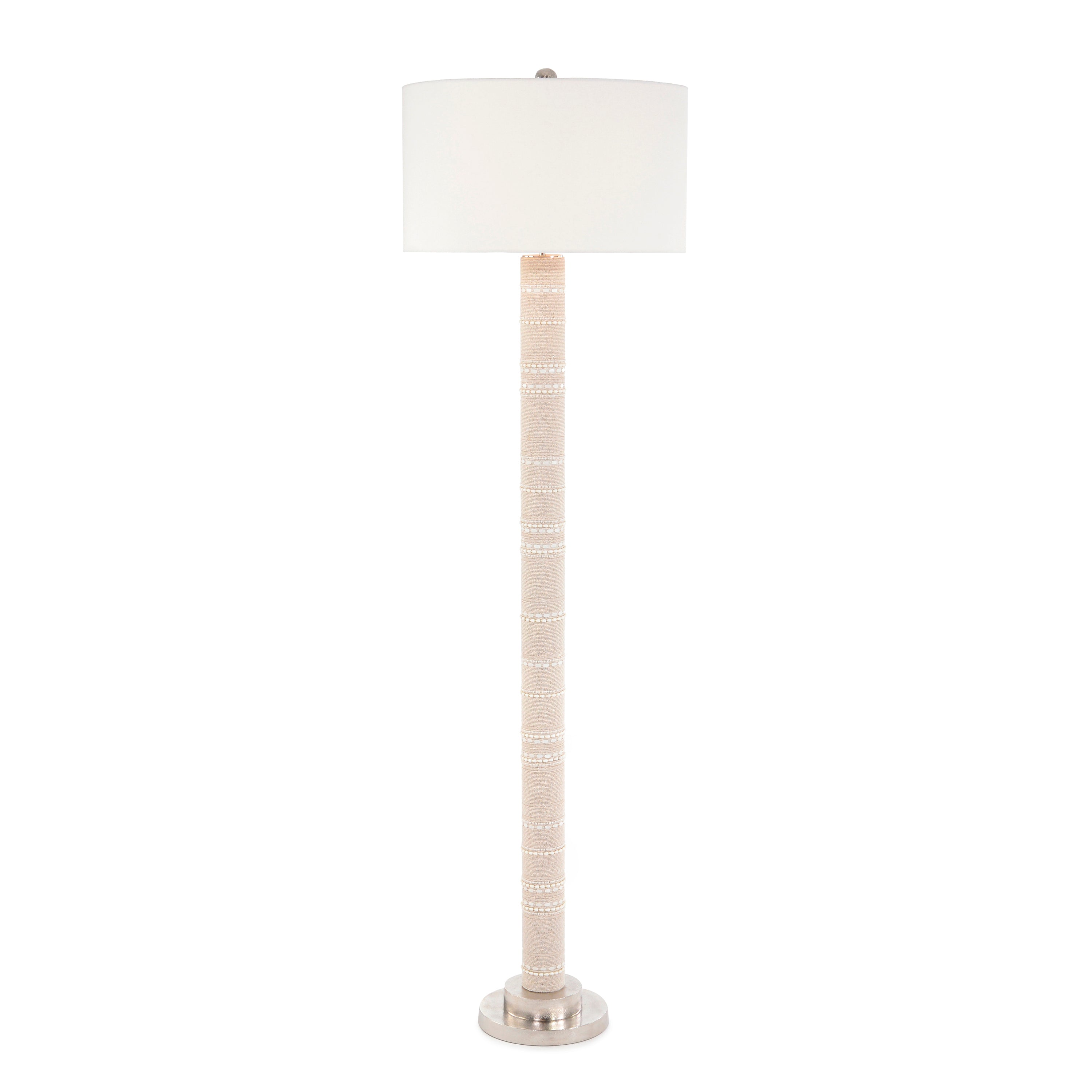 Hand-Beaded Floor Lamp