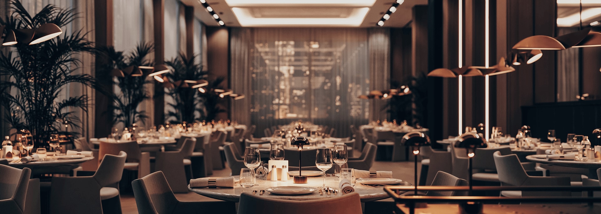 Serholt Collection rechargeable table lamps in a beautifully lit setting